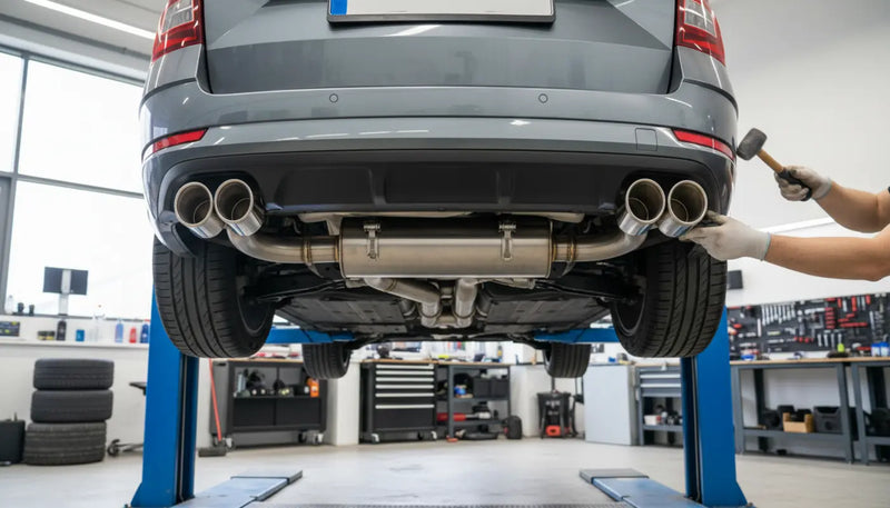 Octavia vRS Performance Exhaust UK – T304 Stainless System