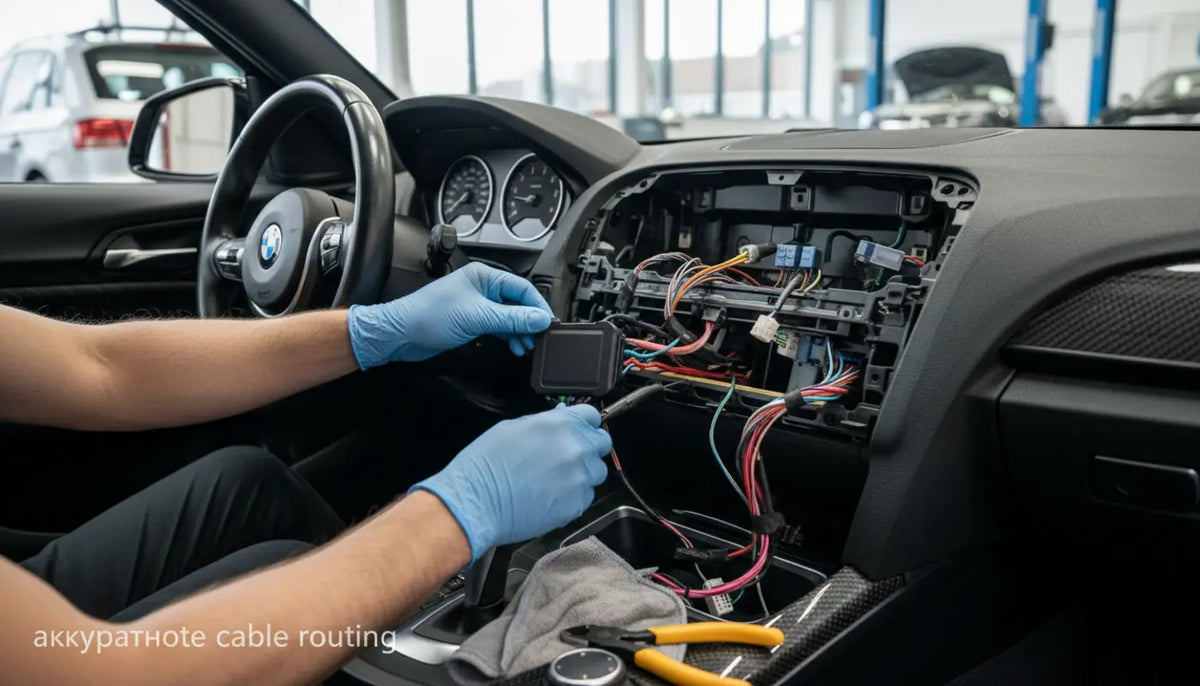 SmartTrack BMW M140i Installation for Enhanced Vehicle Security