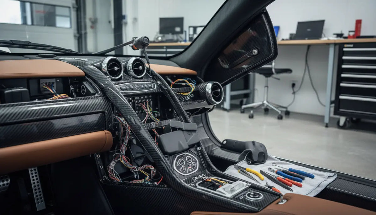 SmartTrack for Pagani Huayra GPS Installation