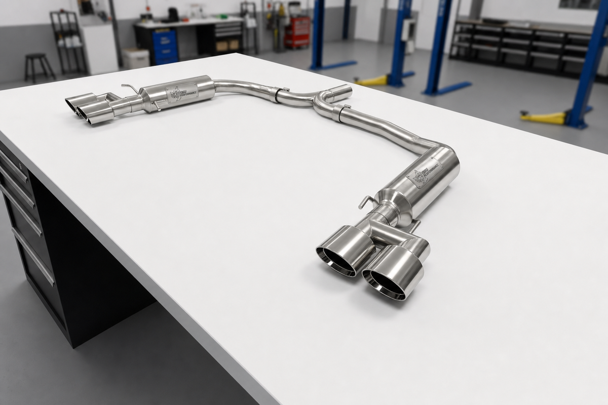 Cat Back Exhaust Mercedes-Benz C-Class C220 CDI C350 Conversion W204 2007-2014
