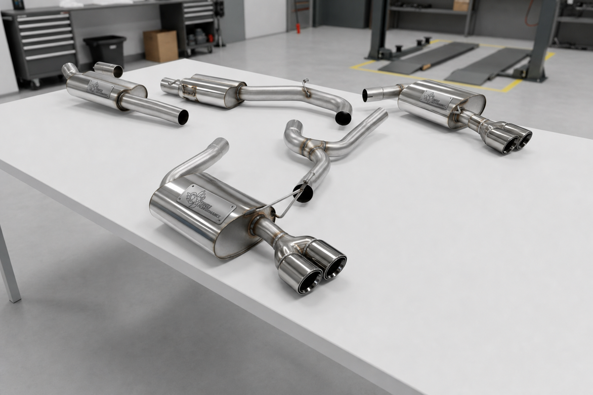 Cat Back Exhaust Seat Leon ST Cupra 300 (4x4) Estate / Station Wagon / Combi (Non-OPF/GPF) 17-18