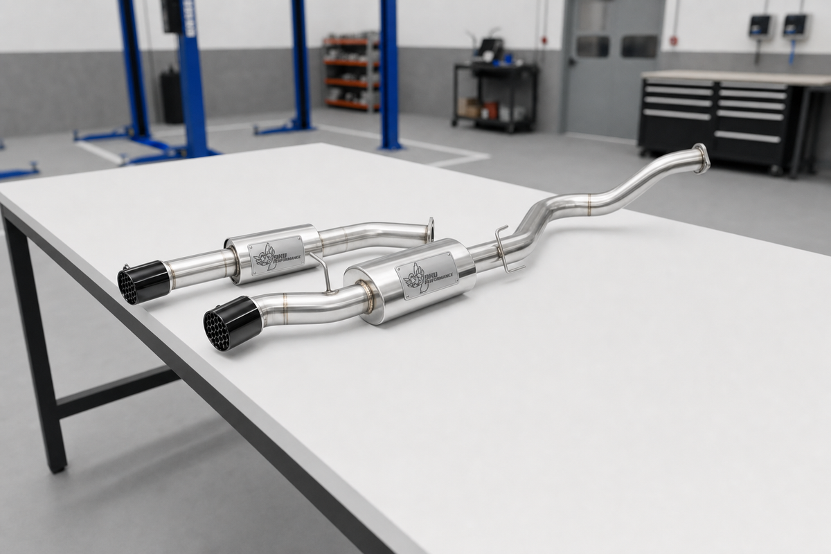 Cat Back Exhaust Vauxhall Corsa VXR 1.6 Turbo Corsa D 2007-2014 - CORSA VXR 1.6