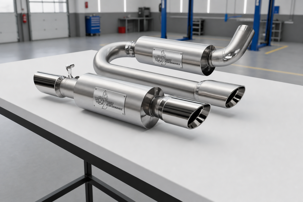 Cat Back Exhaust Skoda Fabia vRS 1.9 TDI 6Y 2003-2007