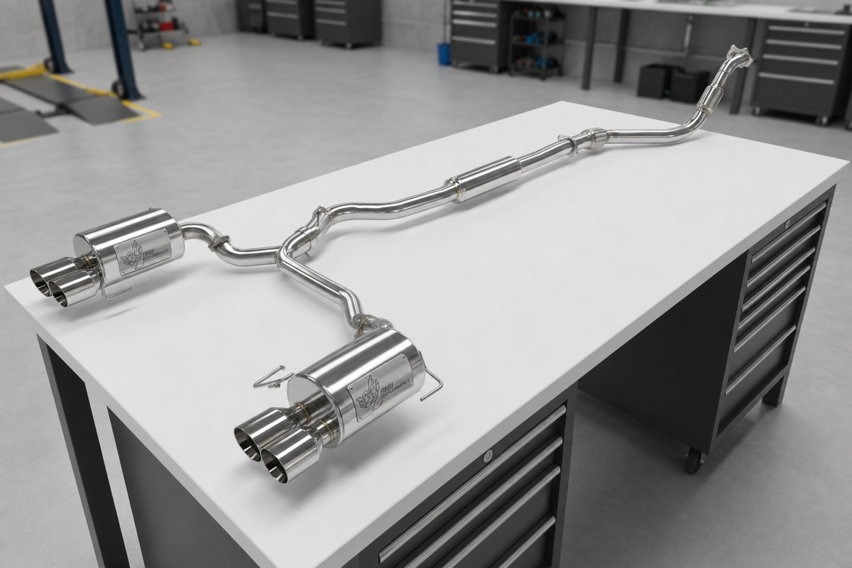Cat Back Exhaust Subaru Legacy 3.0R H6 BL/BP 2003-2009