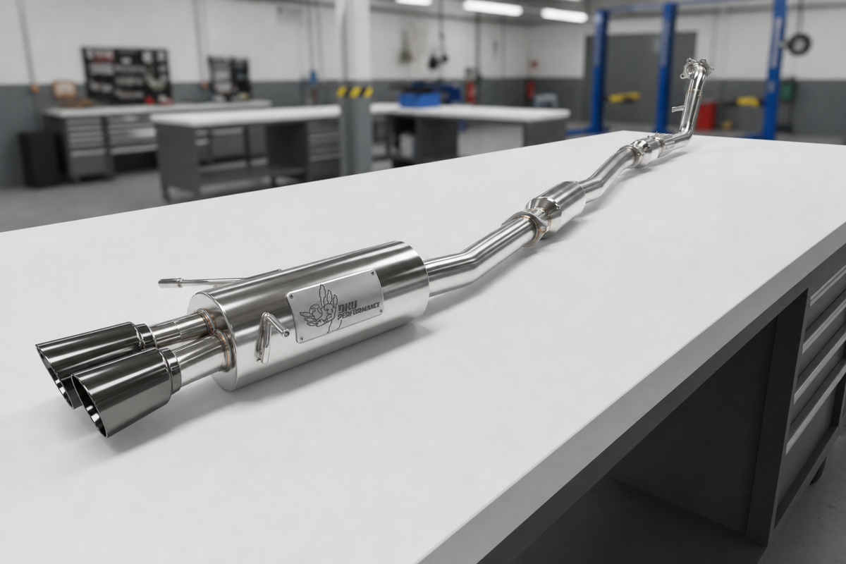 Cat Back Exhaust Subaru Impreza WRX STI 2.0 Turbo GDB 2000-2007