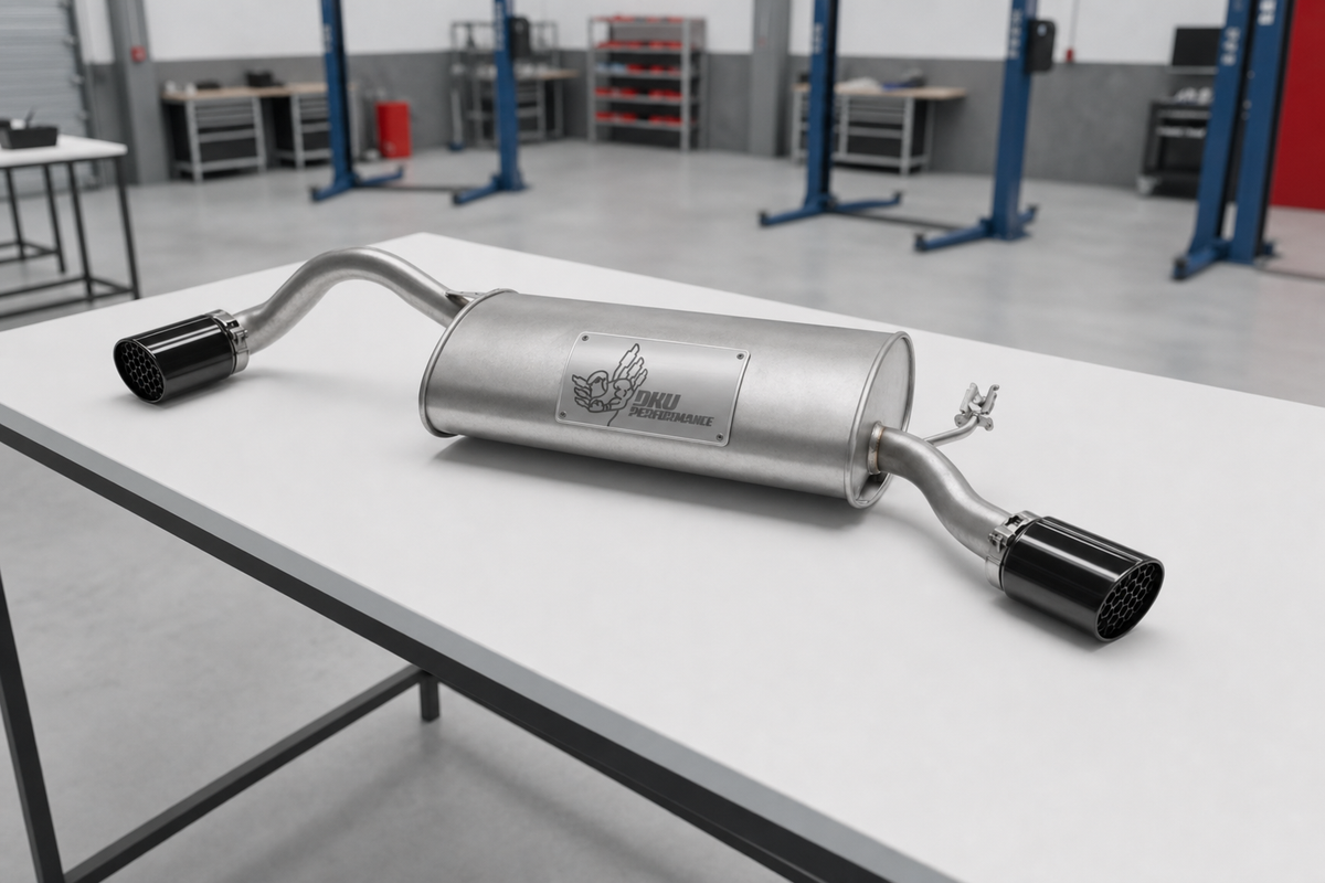 Cat Back Exhaust Skoda Felicia Pickup Petrol 6U 1995-2001