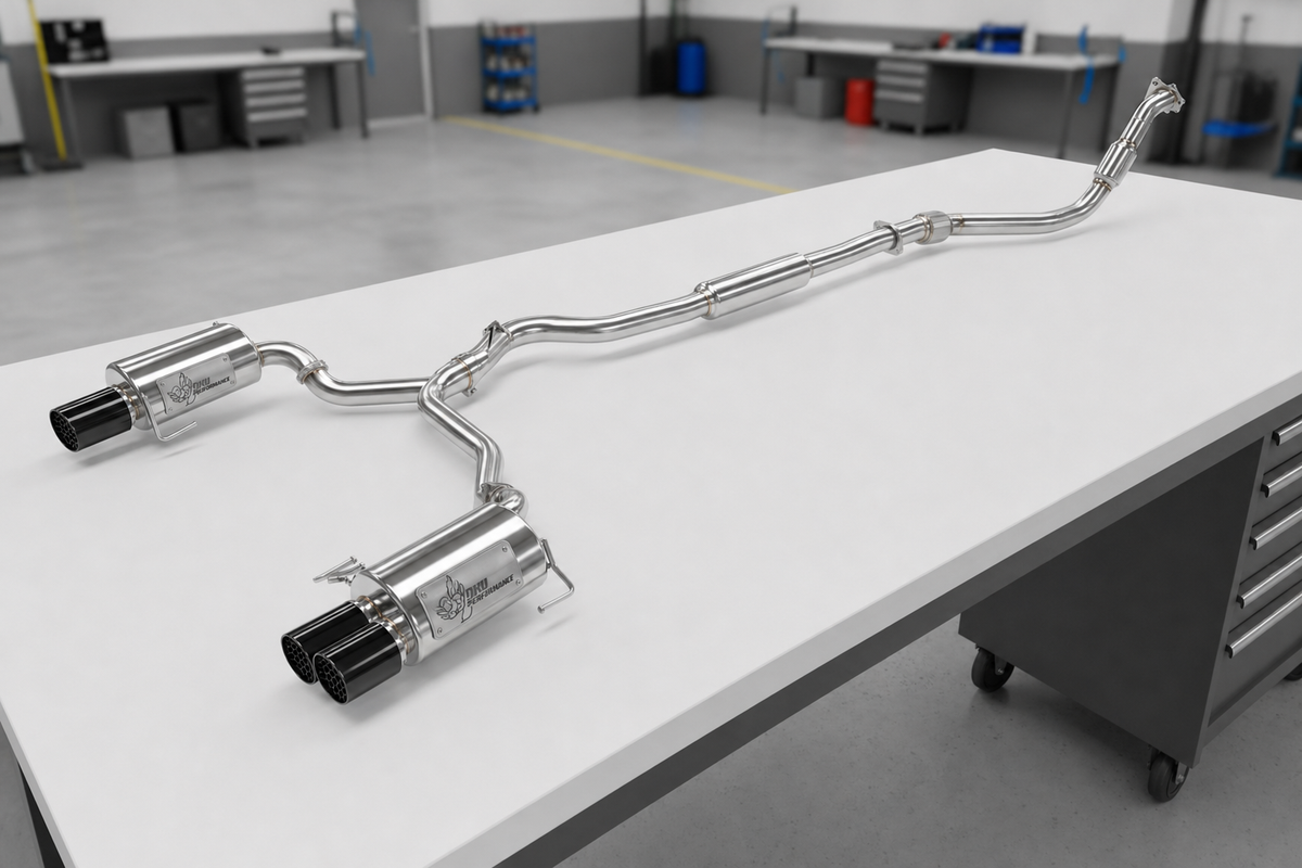 Cat Back Exhaust Subaru Legacy RSK S Edition BE5 1998-2003