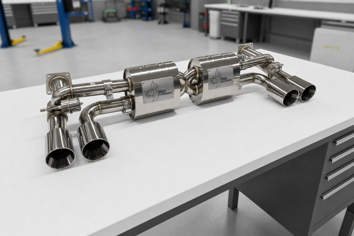 Cat Back Exhaust Porsche 911 Turbo S 992 2020-2025