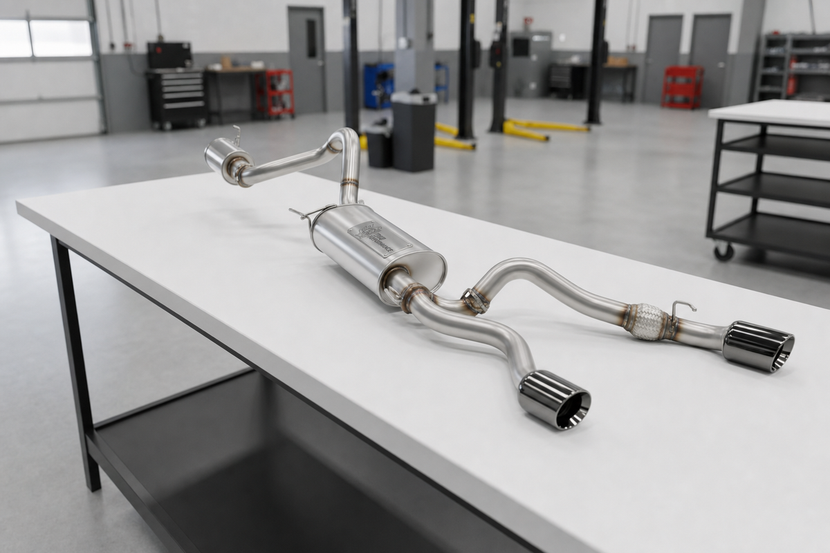 Cat Back Exhaust Toyota Land Cruiser 4.5 Petrol J80 1990-1997