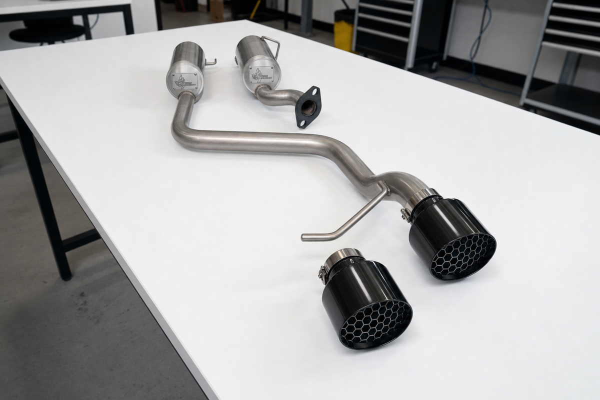 Cat Back Exhaust Toyota Yaris T Sport 1.5 VVT-i XP10 2001-2005