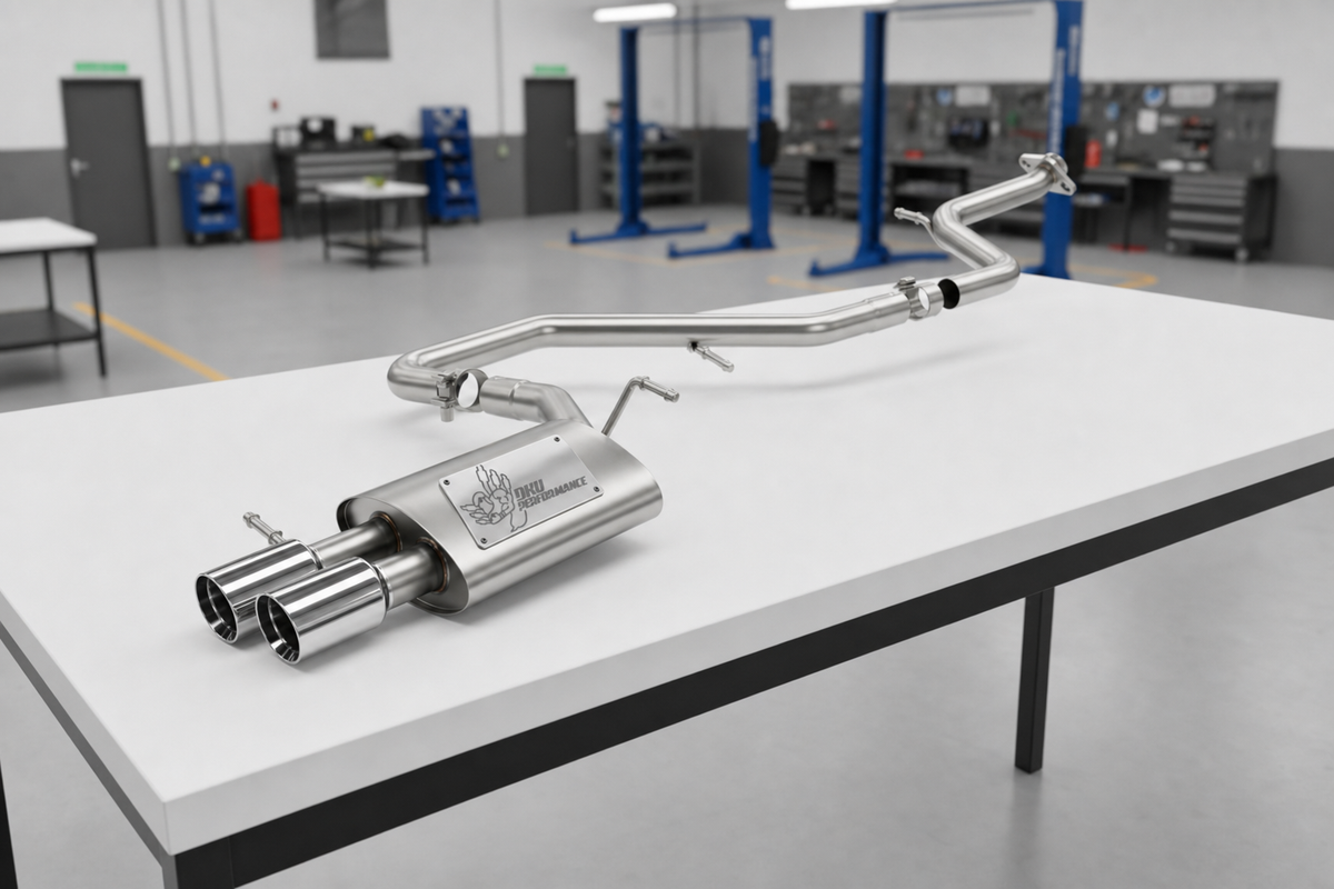 Cat Back Exhaust Toyota Corolla 1.8 VVT-i Hybrid E210 2018-Present