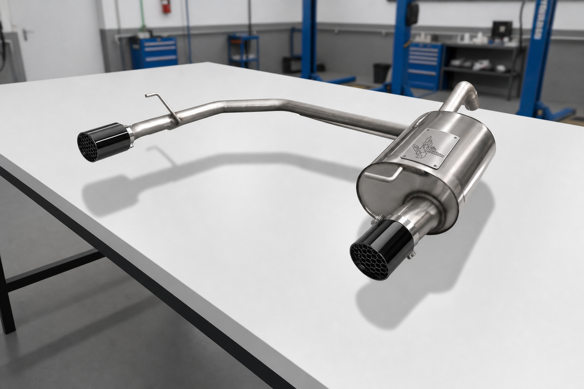 Cat Back Exhaust Toyota Corolla 1.6 VVT-i E12 2001-2007