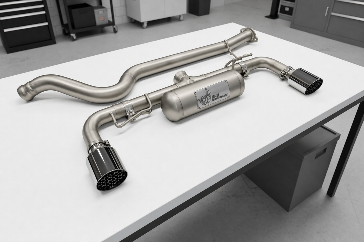Cat Back Exhaust Toyota Yaris GR Yaris 1.6T XP210 2020-Present