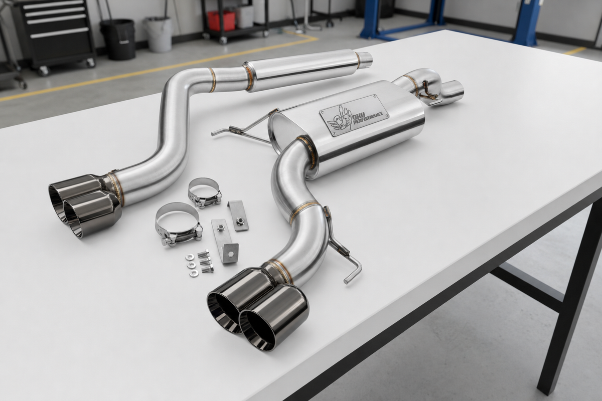 Cat Back Exhaust Vauxhall Corsa 1.6 16V Corsa C 2000-2006
