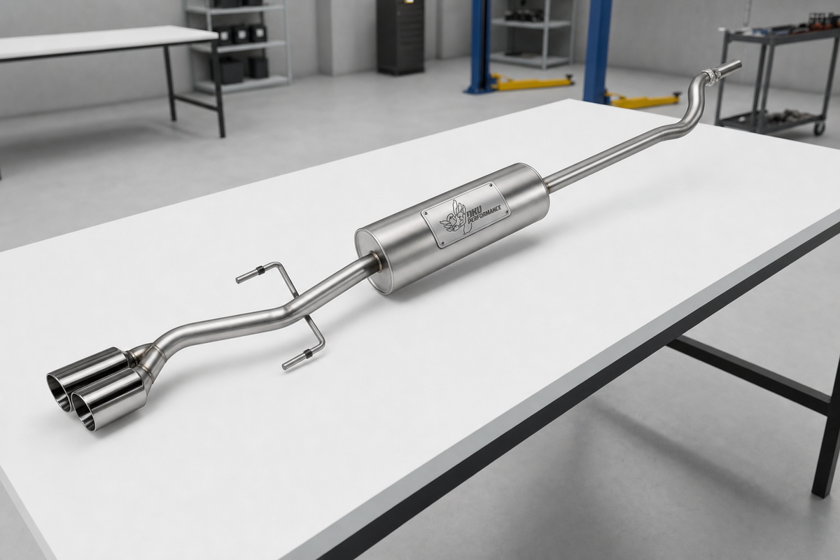 Cat Back Exhaust Vauxhall Crossland 1.2 Turbo Petrol 2020-Present
