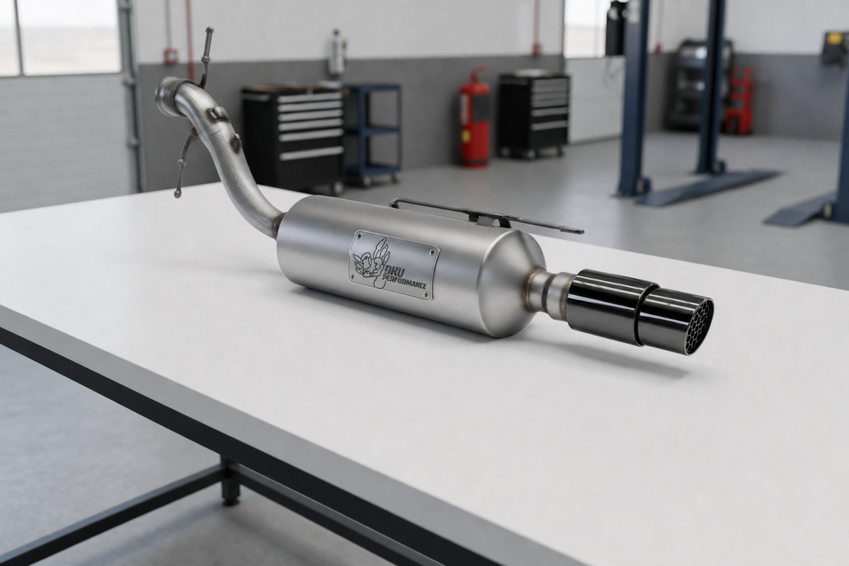 Cat Back Exhaust Vauxhall Vivaro 2900 L2H1 CDTi X82 2014-2019