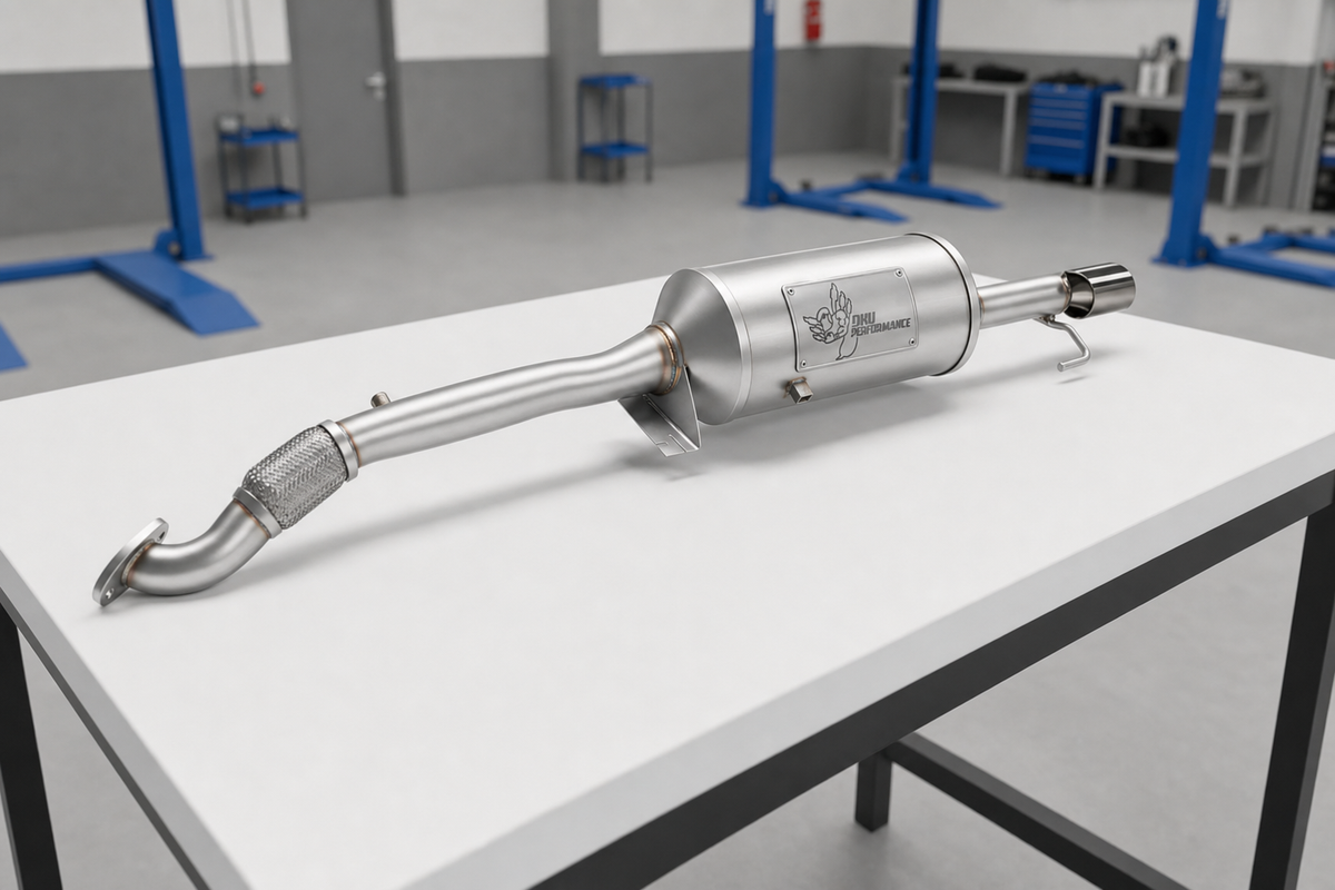 Cat Back Exhaust Vauxhall Zafira 1.7 CDTi ecoFLEX A05 2005-2014