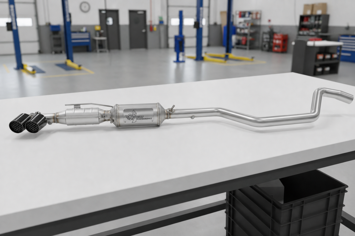 Cat Back Exhaust Vauxhall Zafira 1.7 CDTi ecoFLEX B 2005-2014