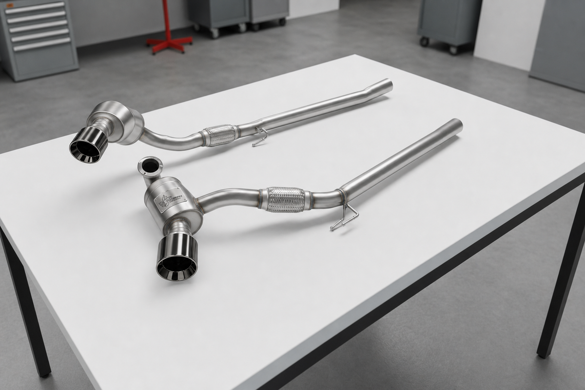 Cat Back Exhaust Volkswagen Caddy 1.9 SDI 69PS 2K 2004-2010