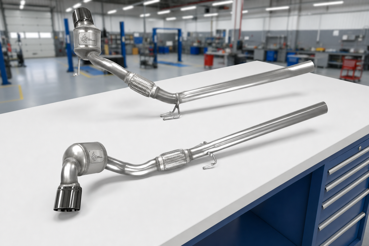 Cat Back Exhaust Volkswagen Caddy 1.9 TDI 2K 2004-2010