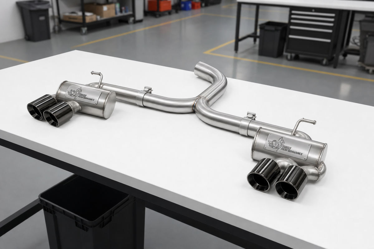 Cat Back Exhaust Volkswagen Golf GT TSI 1.4 Mk5 (1K) 2004-2009