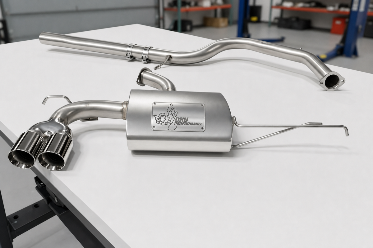 Cat Back Exhaust Volkswagen Golf GT Edition 1.6 TDI Mk7 5G 2013-2017