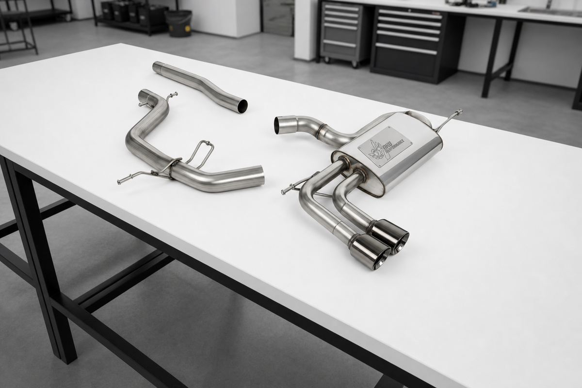 Cat Back Exhaust Volkswagen Golf GT TDI DSG Mk5 (1K) 2004-2008