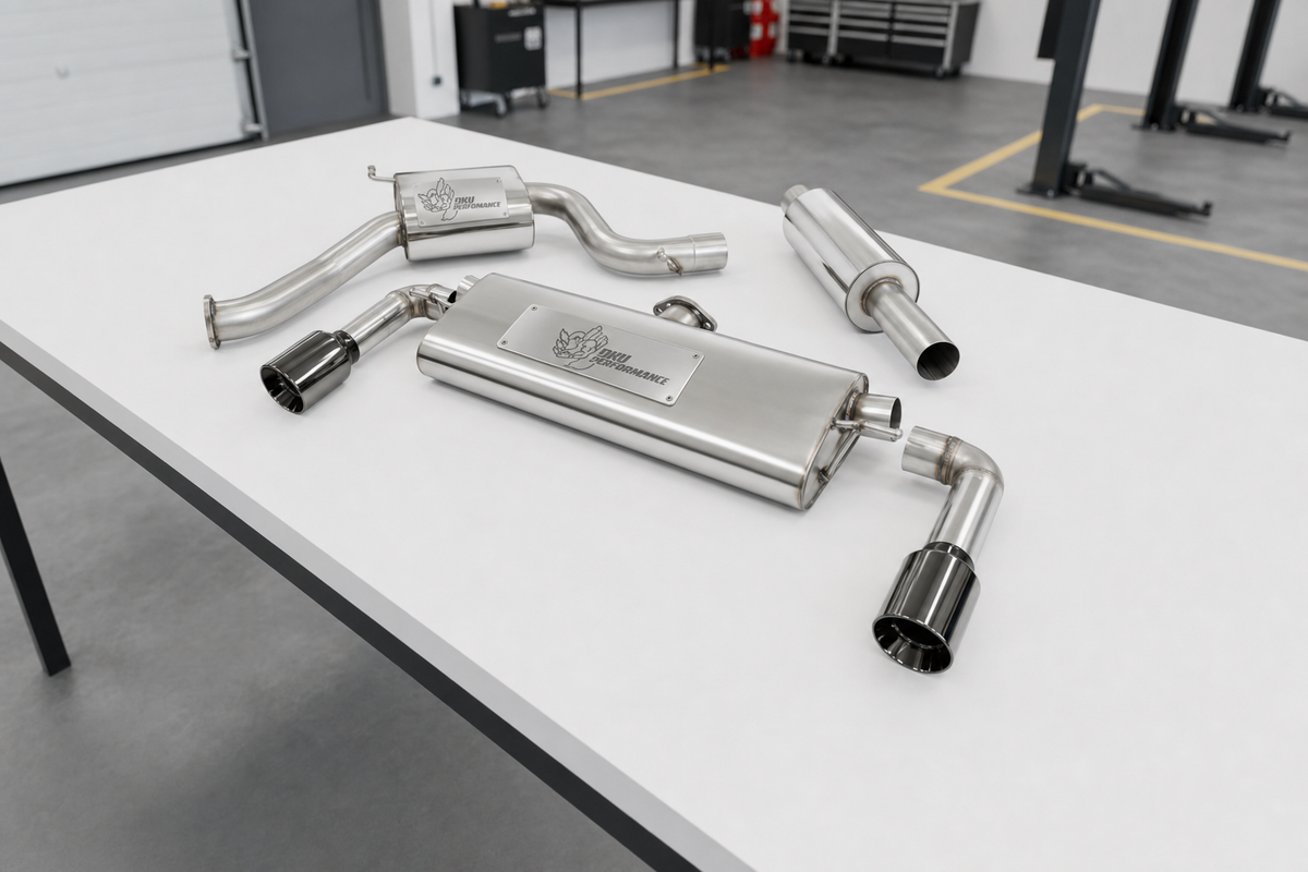 Cat Back Exhaust Volkswagen Golf Mk7.5 GTi (Non Performance Pack Models and Non-GPF Equipped Models Only) 17-18