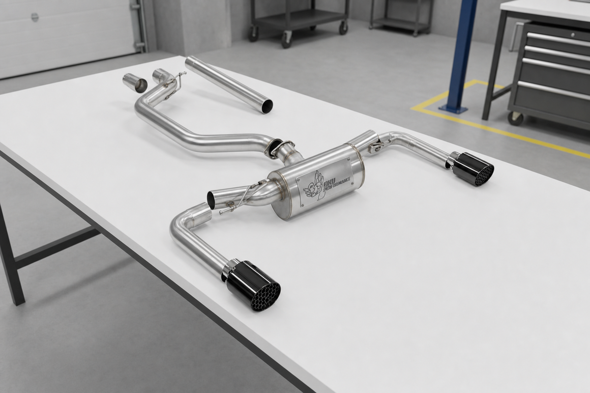 Particulate Filter-back Exhaust Volkswagen Golf Mk8 GTi (245ps OPF/GPF Equipped Models Only) 20-25