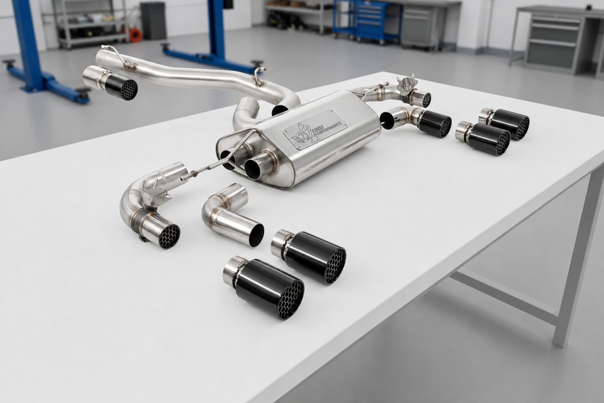 Cat Back Exhaust Volkswagen Golf Mk7.5 R 2.0 TSI 300PS (GPF Equipped Models Only) 80mm Race Systems 19-22