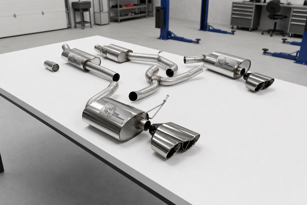 Cat Back Exhaust Volkswagen Golf Mk7.5 R Estate / Variant 2.0 TSI 310PS (Non-GPF Equipped Models Only) 18-19