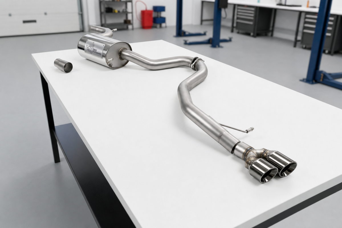 Cat Back Exhaust Volkswagen Jetta Mk6 (5C) 2010-2018