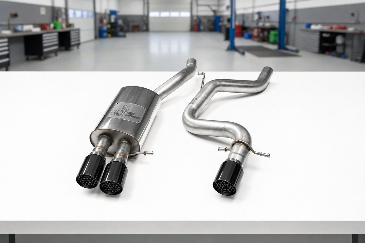 Cat Back Exhaust Volkswagen Jetta 2.0 TDI GT BlueMotion Tech A6 2011-2018