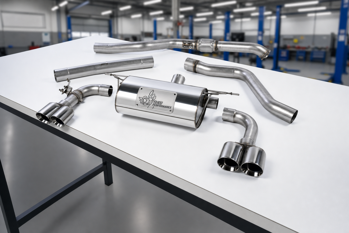 Cat Back Exhaust BMW 2 Series 218i F22 2014-2021