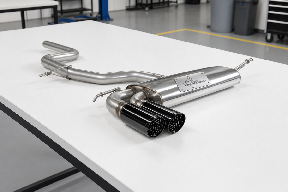 Cat Back Exhaust Volkswagen Scirocco 2.0 TDI BlueMotion Tech Mk3 137 2008-2017