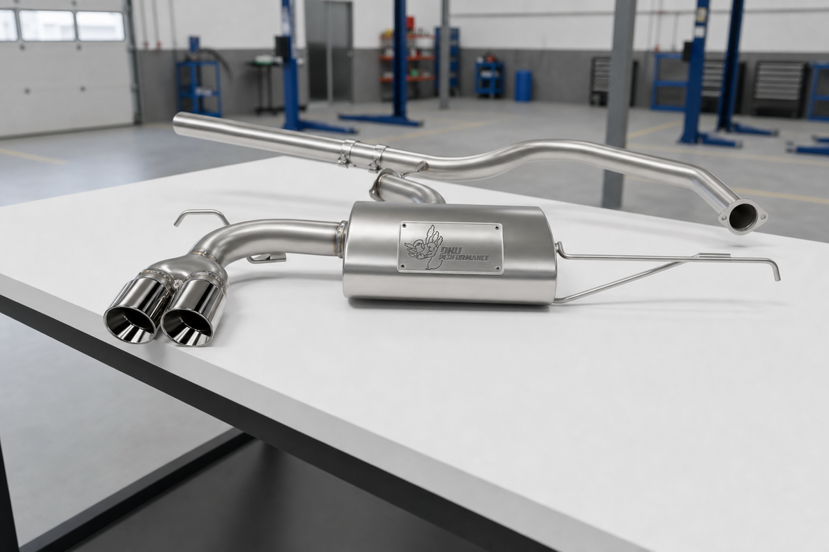 Cat Back Exhaust Volkswagen Scirocco GT TDI 170 DSG Type 13 2008-2017