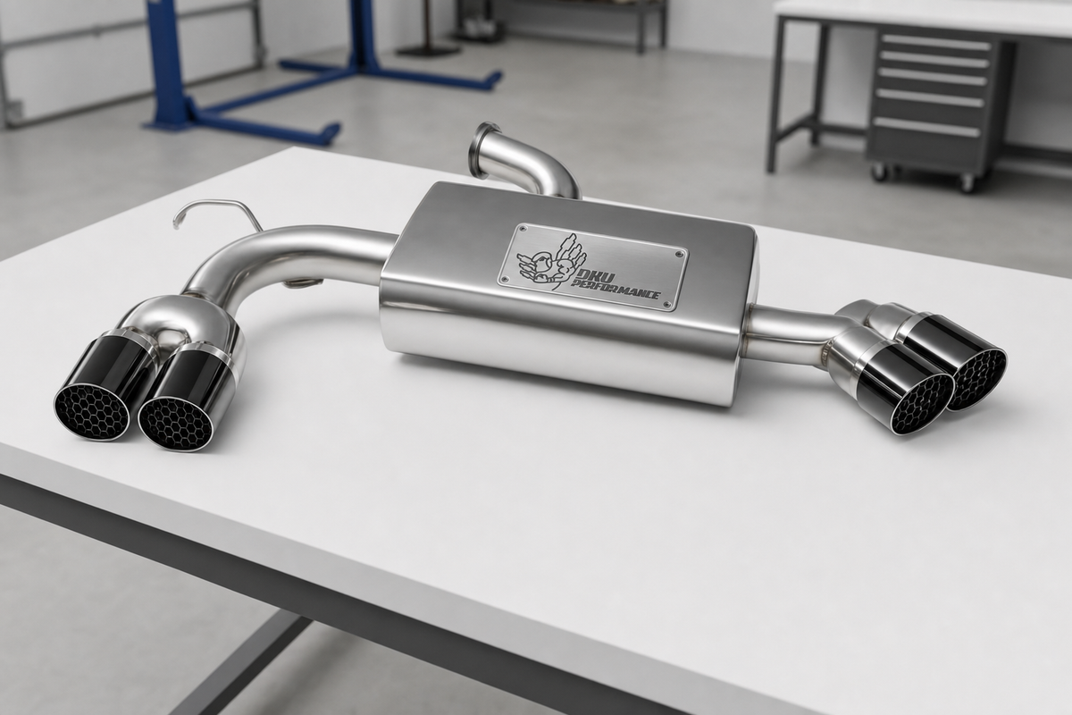 Cat Back Exhaust Volkswagen Scirocco GT TDI DSG Mk3 2008-2017