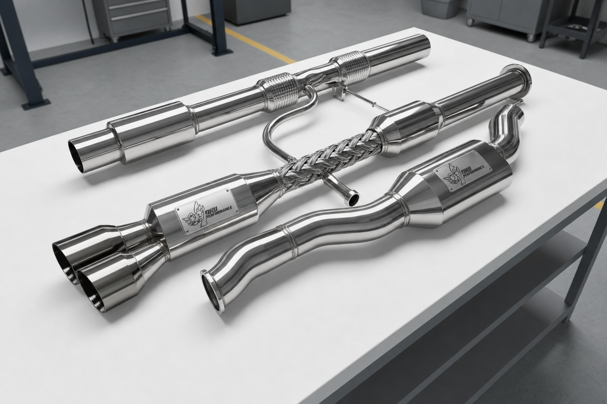Cat Back Exhaust Volkswagen Transporter T5.1 2010-2015