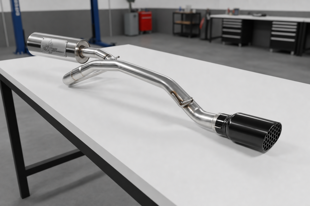 Cat Back Exhaust Volkswagen Up Petrol AA 2011-2019