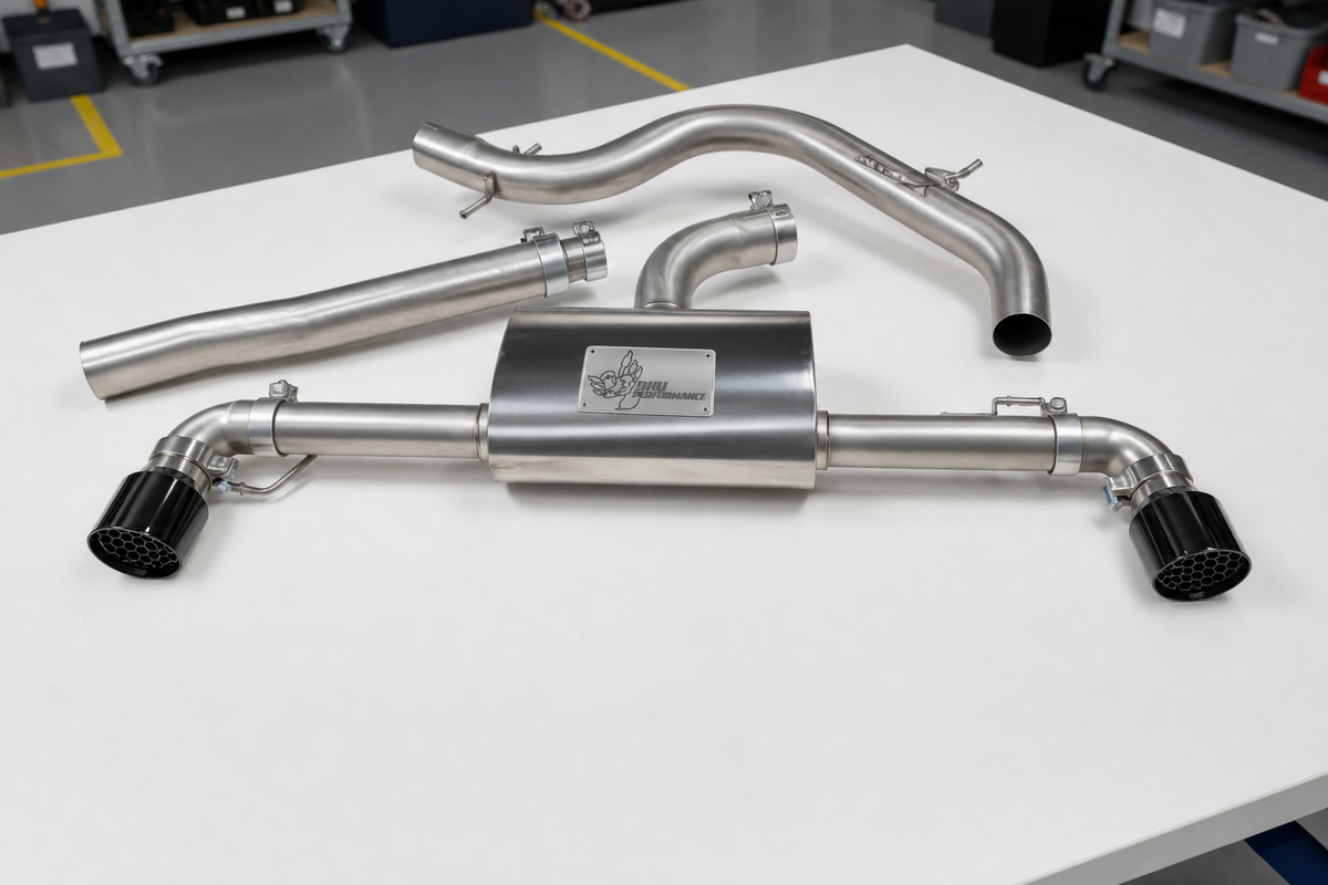 Cat Back Exhaust Volkswagen Golf GT TDI Mk5 1K 2004-2009