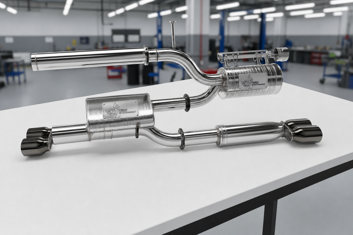 Cat Back Exhaust Volvo V70 T5 P2 2000-2007 - V70T5