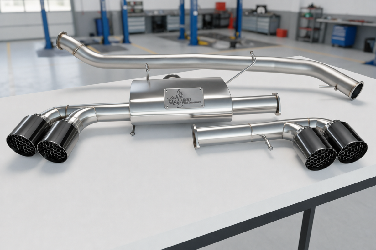 Cat Back Exhaust Nissan GT-R 3.8 V6 Twin Turbo R35 2007-2025