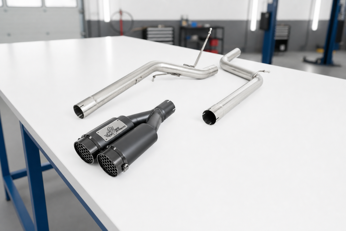 Cat Back Exhaust Volkswagen Caddy RS3 Replica 9K 1995-2004