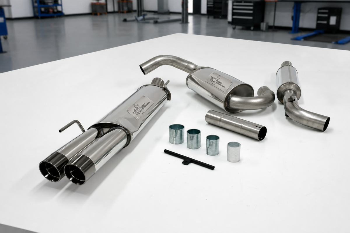 Cat Back Exhaust Volkswagen Golf Cabriolet Mk6 A5 2011-2016