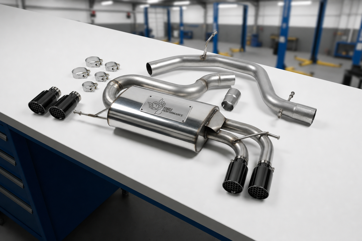 Cat Back Exhaust Volkswagen Golf Mk5 GTi 2.0T FSI 04-09 - MK5 GOLF GTI
