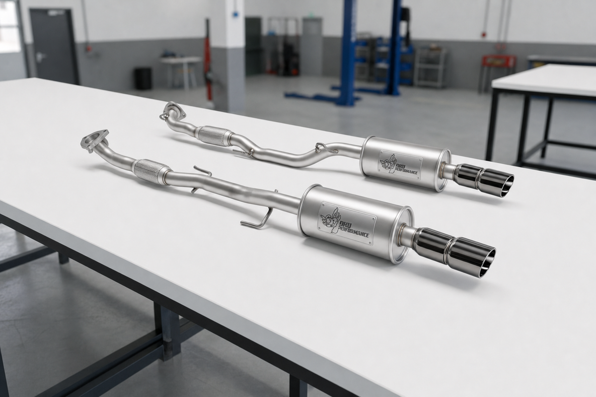 Cat Back Exhaust Volkswagen Fox 1.2 Petrol 5Z 2005-2011