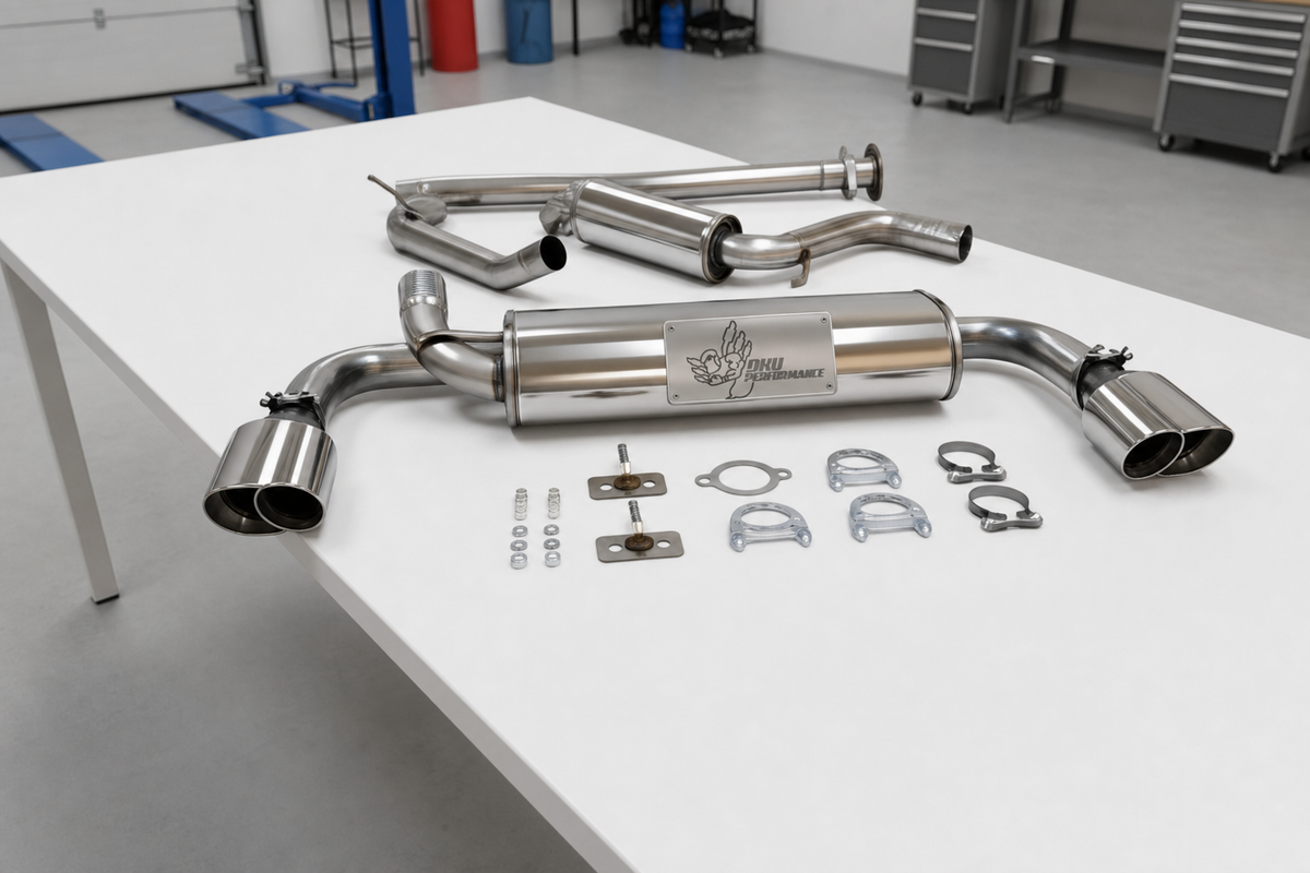Cat Back Exhaust Volvo S40 2.0 Sport P1 2004-2012