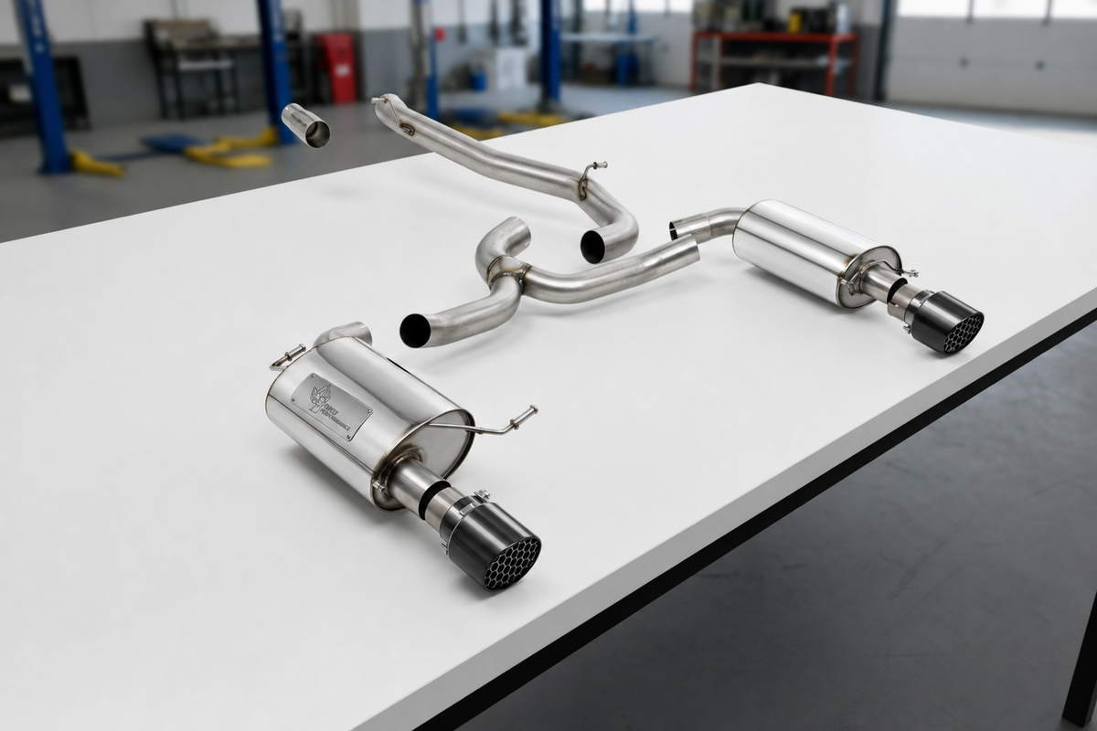 Cat Back Exhaust Volkswagen Golf Mk7 1.8TSI Alltrack 4Motion 16-21 - GOLF R 3
