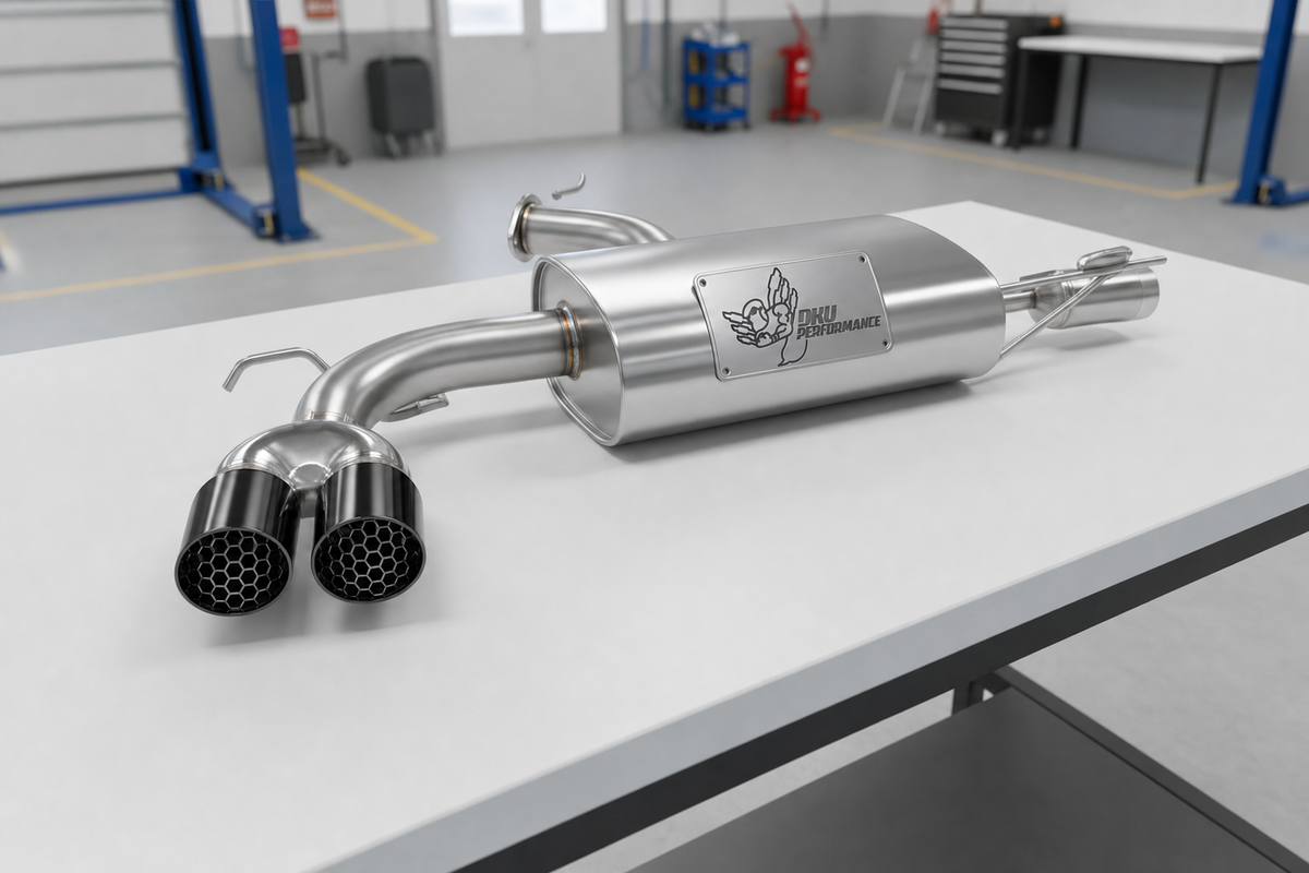 Cat Back Exhaust Volkswagen Golf Mk5 1.9 TDI PD105 1K 2003-2009