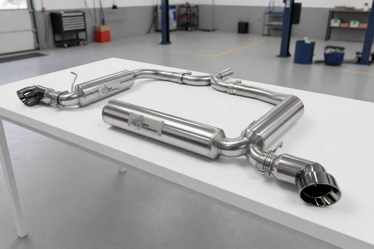 Cat Back Exhaust Mercedes-Benz C-Class C350 CDI W204 2011-2014